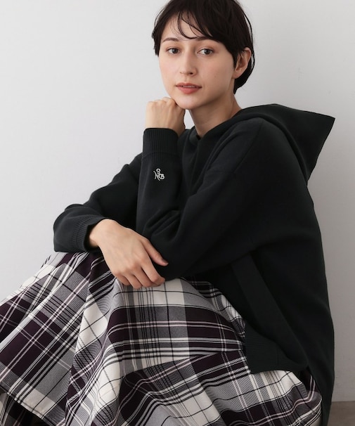 【洗える/体型カバー】ちょうどいいニットパーカ