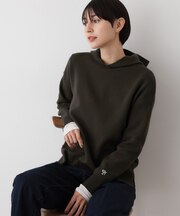 【洗える/体型カバー】ちょうどいいニットパーカ