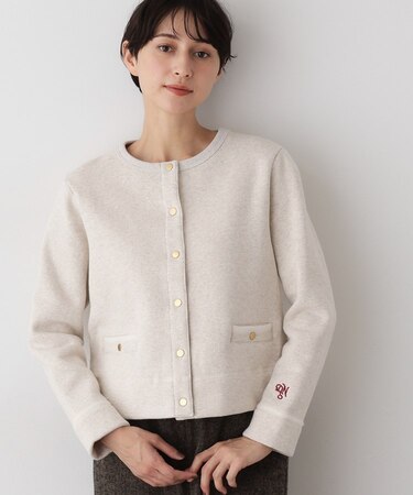 【日本製/洗える】吊り裏毛カーディガン