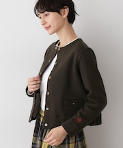 【日本製/洗える】吊り裏毛カーディガン