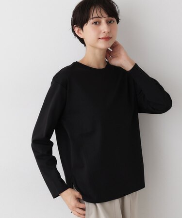 【美シルエット/洗える】切替カットソー