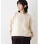 【洗える】クルーネックワイドニット