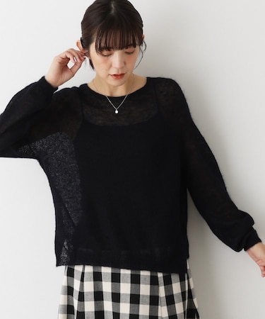 ソフトモヘヤニット