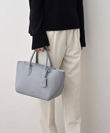 シュリンク合皮2WAYトートバッグ