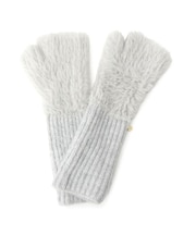 フェイクファーアームウォーマー