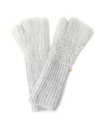 フェイクファーアームウォーマー