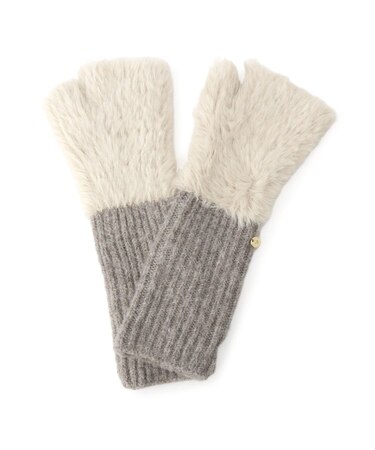 フェイクファーアームウォーマー