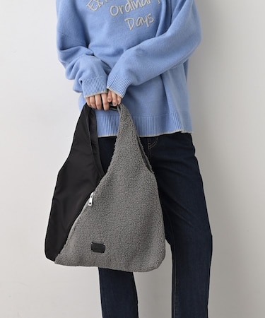 トライアングルボアコンビバッグ