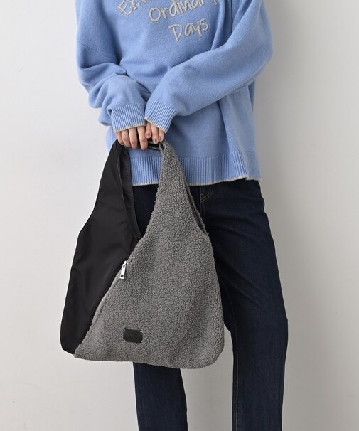 トライアングルボアコンビバッグ