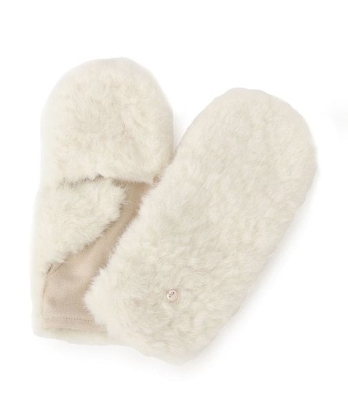 フェイクファー ミトン