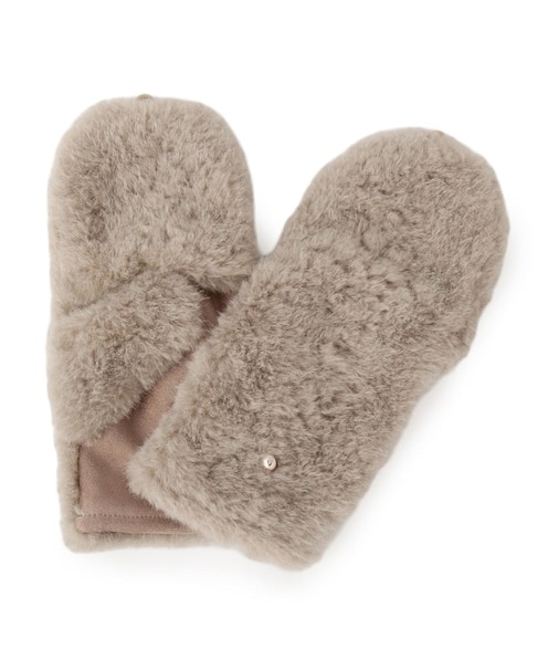 フェイクファー ミトン