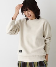 【ユニセックス/洗える】ミニモールニット