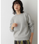 【ユニセックス／洗える】コットンカシミヤブレンドセーター