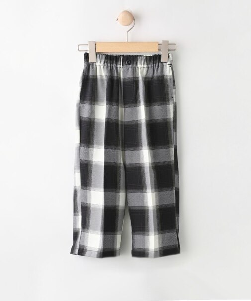 【リンクコーデ】チェックパンツ