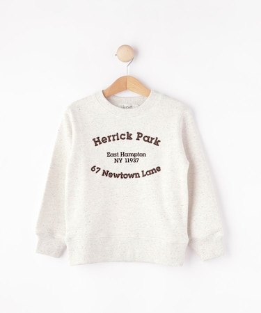 【セットアップ可能/リンクコーデ】ネップ裏毛