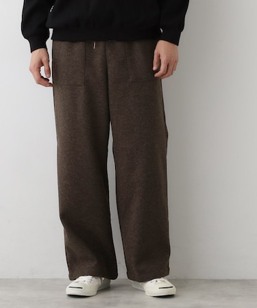 杢メルトンジャージパンツ