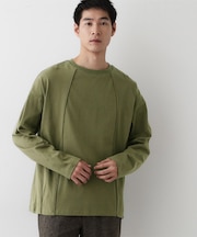 ライン切り替えカットソー