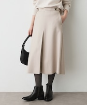 メルトンジャージボックスタックスカート