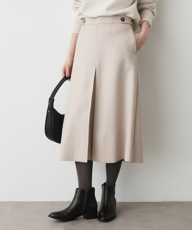 メルトンジャージボックスタックスカート