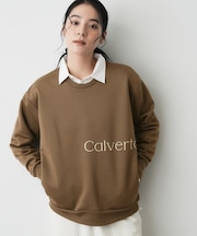 【洗える】裏起毛ロゴスウェット