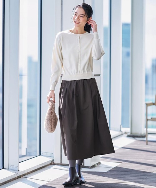 ダブルクロス ストレッチ ショートスリーブドレス｜ブルックス