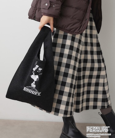 PEANUTSラメBAG