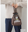 PEANUTSサテン巾着トートBAG
