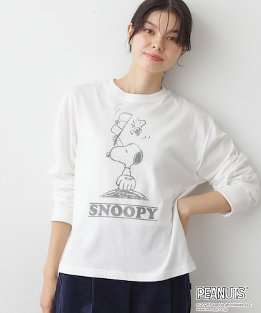 PEANUTSロングTシャツ