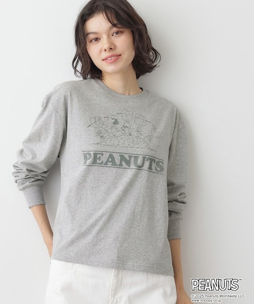 PEANUTSロングTシャツ