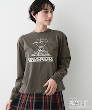 PEANUTSロングTシャツ