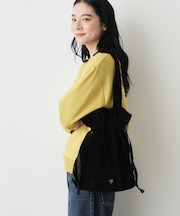 2WAYベロアトートバッグ