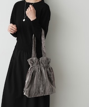 2WAYベロアトートバッグ