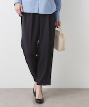 【洗える】マットドレープワイドパンツ