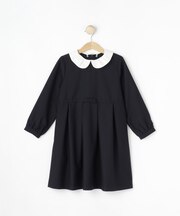 【2WAY/セレモニー】取り外し襟付きセレモニーワンピース