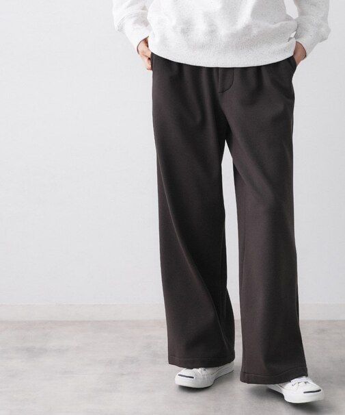 【ユニセックス/洗える】裏起毛パンツ