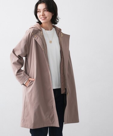 【4WAY/洗える】ベスト付き中綿キルトコート