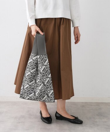 【マシンウォッシャブル】Deddyジャガードニットバッグ