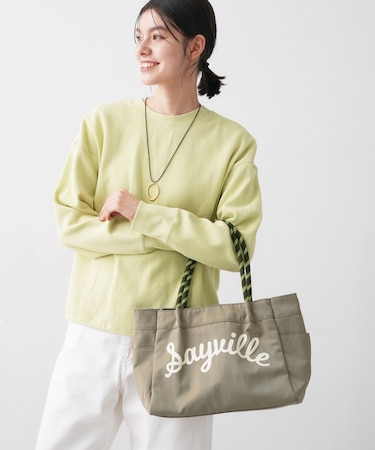 【軽量/多ポケット】カラーコードトートバッグ