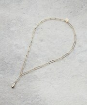 ミックスチェーンYラインネックレス