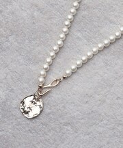 マルチウェイ フェイクパールY字ネックレス