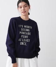 【ユニセックス/洗える】ロゴコットンジャカード