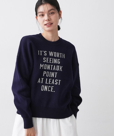 【ユニセックス/洗える】ロゴコットンジャカード