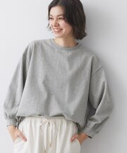 【360度可愛い・洗える】バックヘンリーカットソー