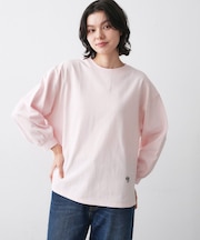 【360度可愛い・洗える】バックヘンリーカットソー