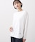 【洗える】シャツテールロングTシャツ