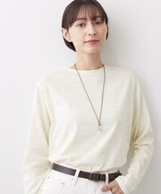 【洗える】シャツテールロングTシャツ