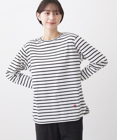 【洗える】シャツテールロングTシャツ