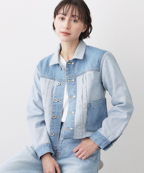 ユニセックス/2WAY】リバーシブルデニムジャケット｜デッサンの通販
