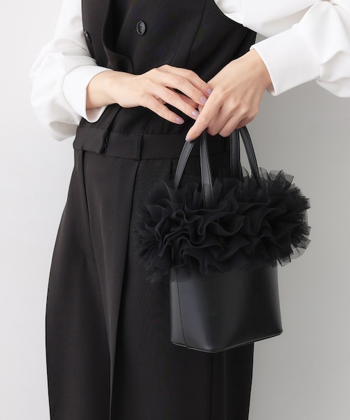 【軽量】チュールトートバッグ