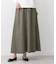 【ウエストゴム/洗える】フィブリルソフトAラインスカート